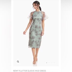 JS Collection Remy Flutter Sleeve Midi Dress- Size 10. New with Tags!
